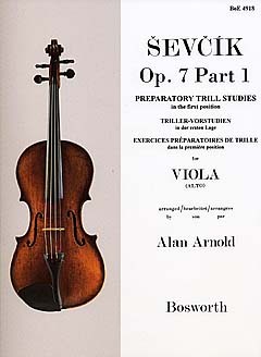 Sevcik Viola Studies Op.7 Part 1: Preparatory Trill Studies