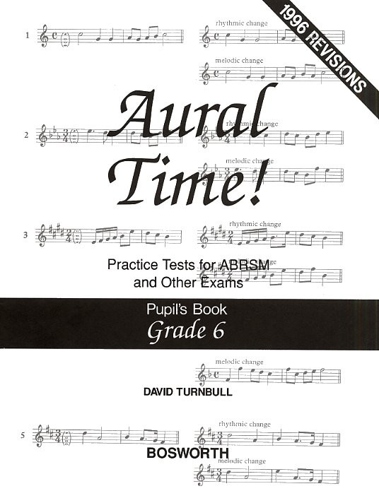 David Turnbull: Aural Time! Practice Tests - Grade 6 (Pupil's Book)