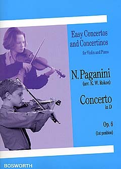 Niccolo Paganini: Violin Concerto in D Op.6 (1st Position)