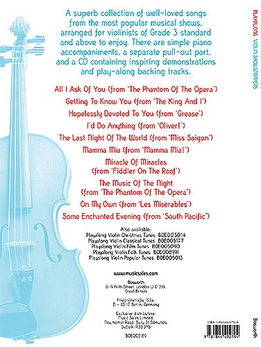 Playalong Violin: Showstoppers