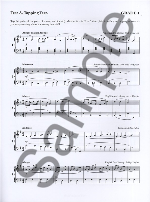 David Turnbull: Aural Time! - Grade 1 (ABRSM Syllabus From 2011)