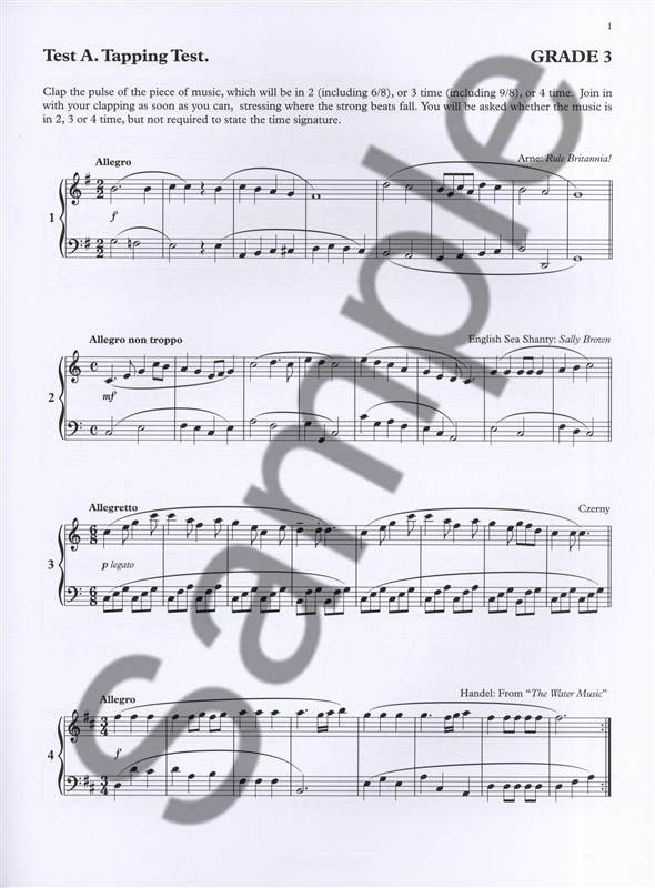 David Turnbull: Aural Time! - Grade 3 (ABRSM Syllabus From 2011)