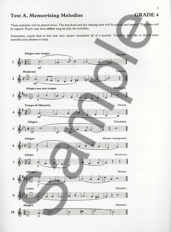 David Turnbull: Aural Time! - Grade 4 (ABRSM Syllabus From 2011)