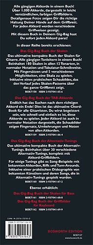 Das Gig-Bag Buch Der Griffbilder Für Gitarre In Farbe