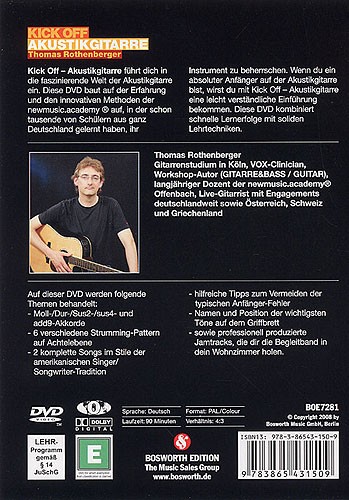 Kick Off Akustik-Gitarre (DVD)