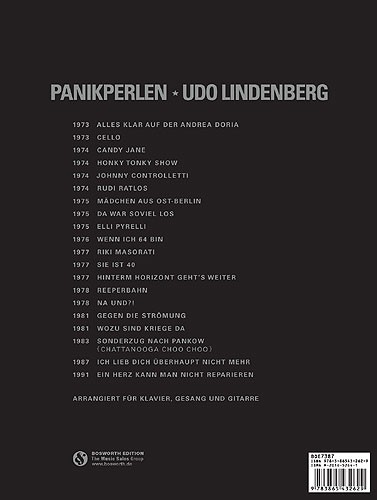 Panikperlen: Das Beste Von Udo Lindenberg
