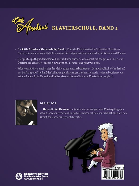 Hans-Gunter Heumann: Little Amadeus - Klavierschule (Band 2)