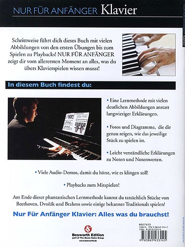 Nur Fur Anfnger Klavier - Eine Erste Anleitung Zum Klavierspielen