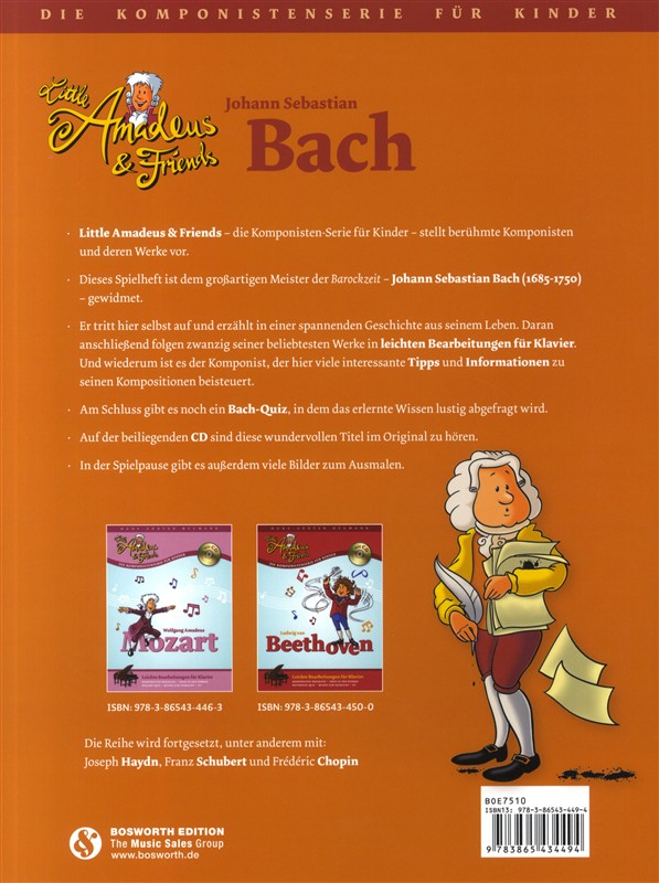 Hans-Günter Heumann: Little Amadeus Und Friends - Johann Sebastian Bach