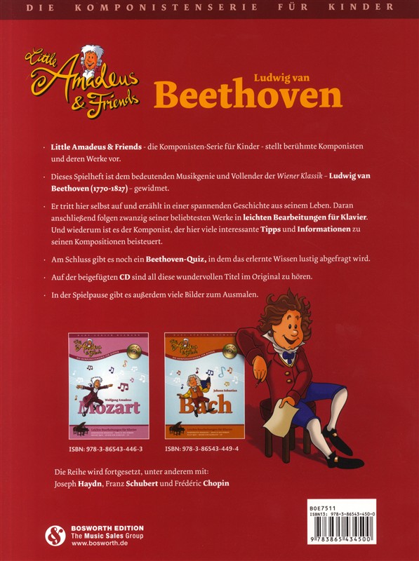 Hans-Günter Heumann: Little Amadeus Und Friends - Ludwig Van Beethoven