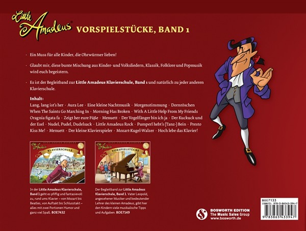 Hans-Gunter Heumann: Little Amadeus - Vorspielstcke (Band 1)