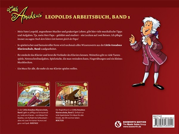 Hans-Gunter Heumann: Little Amadeus - Leopolds Arbeitsbuch (Band 1)