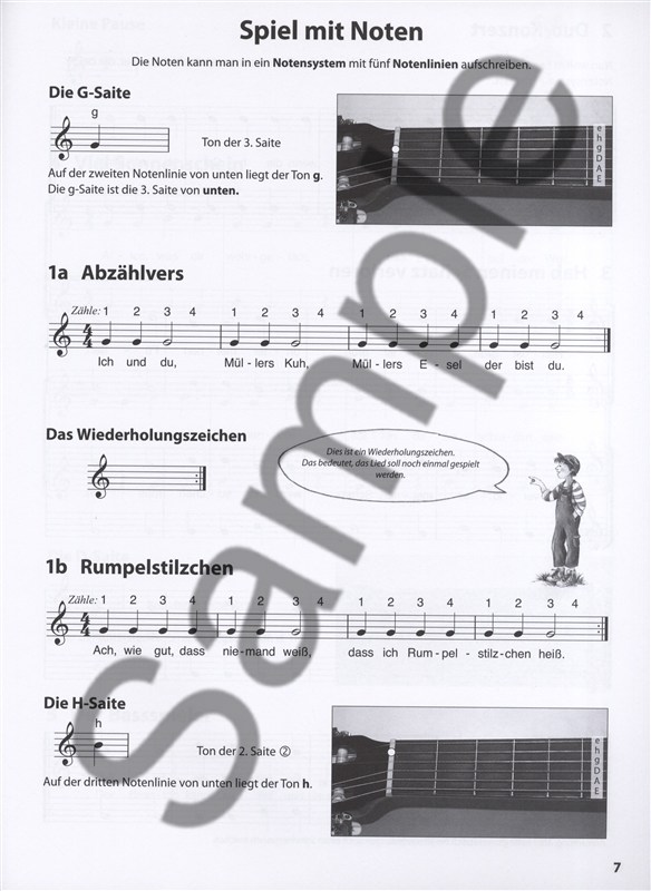 Gitarre Spielen mit Lena und Tom - Book 1