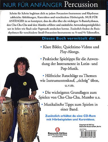 Nur Fr Anfnger - Percussion (Book And CD)