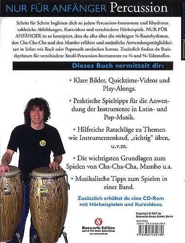 Nur Für Anfänger - Percussion (Book And CD)