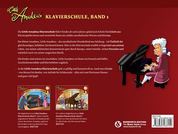 Hans-Gunter Heumann: Little Amadeus - Klavierschule (Band 1)