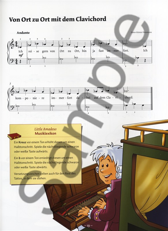 Hans-Gunter Heumann: Little Amadeus - Klavierschule (Band 2)