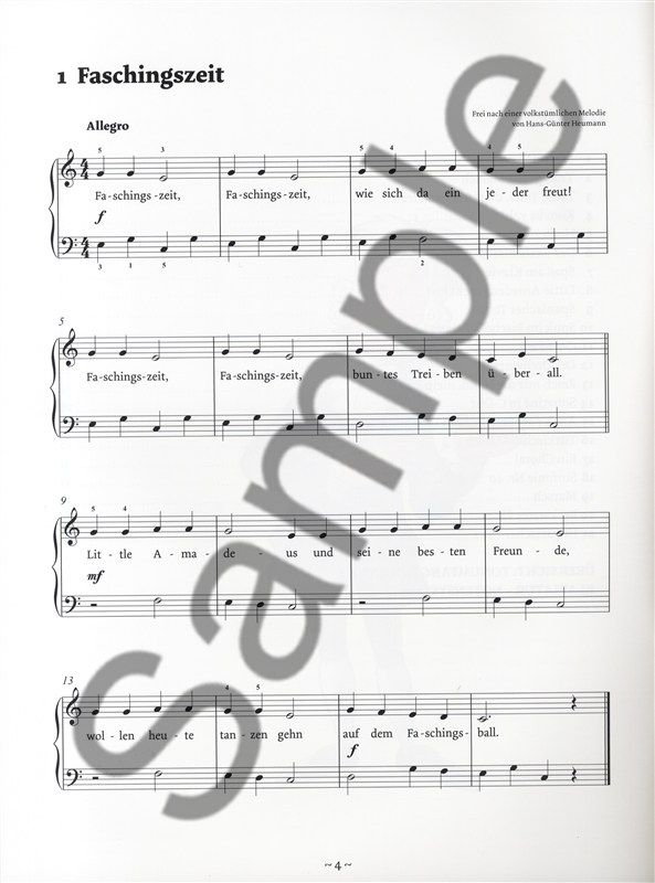 Hans-Günter Heumann: Little Amadeus - Vorspielstücke (Band 2)