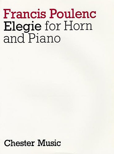 Francis Poulenc: Elegie