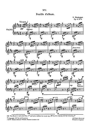 Russian Music For Piano: Book 4