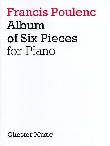 Album of Six Pieces for Piano