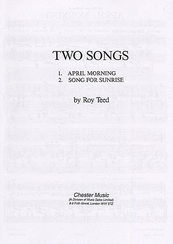 Roy Teed: Two Songs