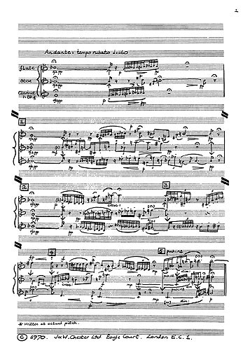 Thea Musgrave: Impromptu No.2 (Study Score)