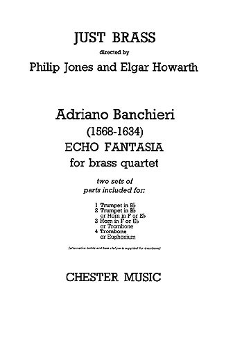 Adriano Banchieri: Echo Fantasia - Brass Quartet (Just Brass No.9)