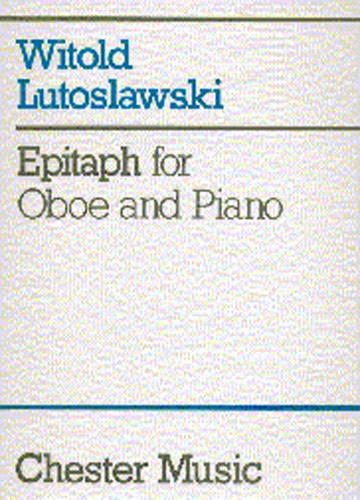 Witold Lutoslawski: Epitaph