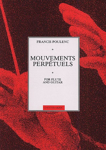 Poulenc Mouvements Perpetuels (levering) Flt/gtr