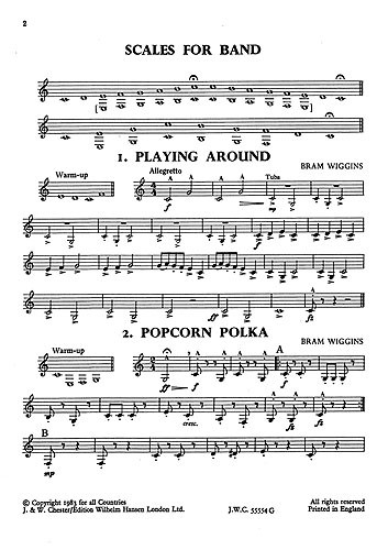 B. Wiggins: Bandstand Easy Book 1 (Concert Band Bass Clarinet)