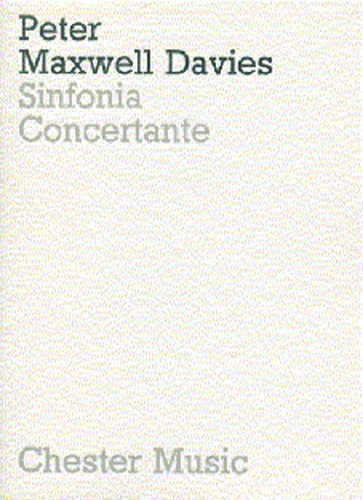 Peter Maxwell Davies: Sinfonia Concertante (Miniature Score)