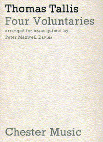 Thomas Tallis/Peter Maxwell Davies: Four Voluntaries