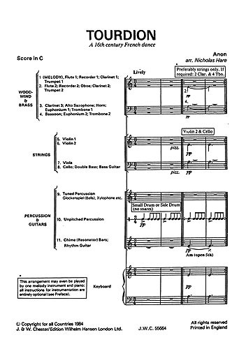 Kaleidoscope No.2: A 16th Century French Dance (Tourdion)