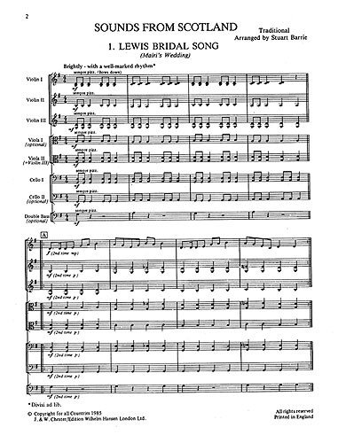 Playstrings No.10 Sounds From Scotland (Score)