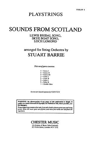 Playstrings No.10 Sounds From Scotland (Parts)