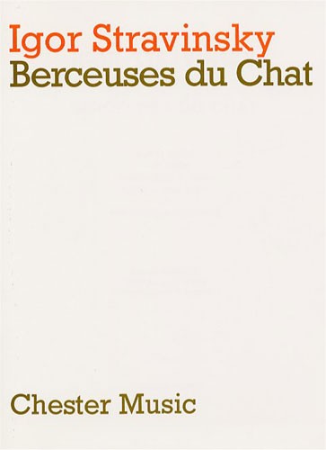 Igor Stravinsky: Berceuses Du Chat (Miniature Score)