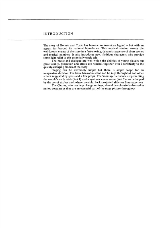 Alan Jones: Bonnie And Clyde (Script)