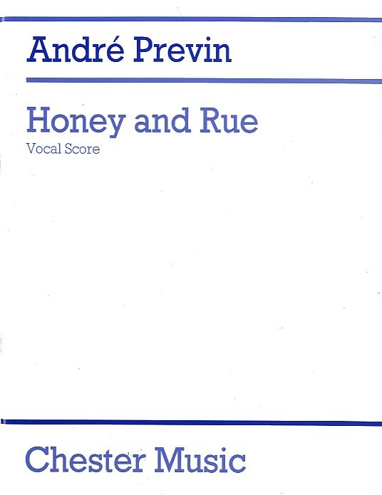Andre Previn: Honey And Rue (Vocal Score)
