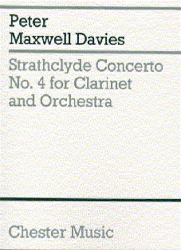 Peter Maxwell Davies: Strathclyde Concerto No. 4 (Miniature Score)