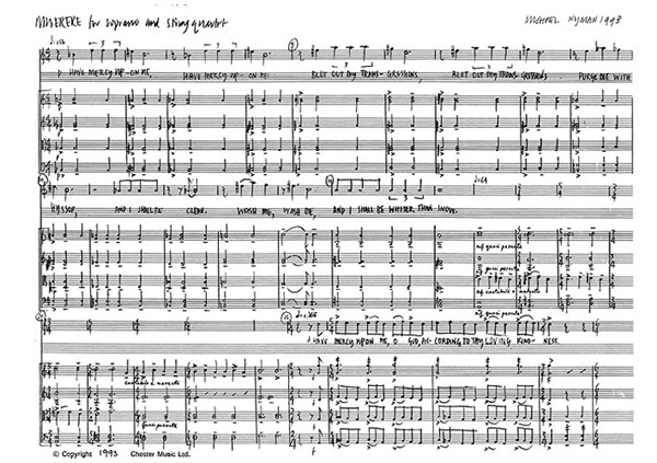 Nyman: Miserere