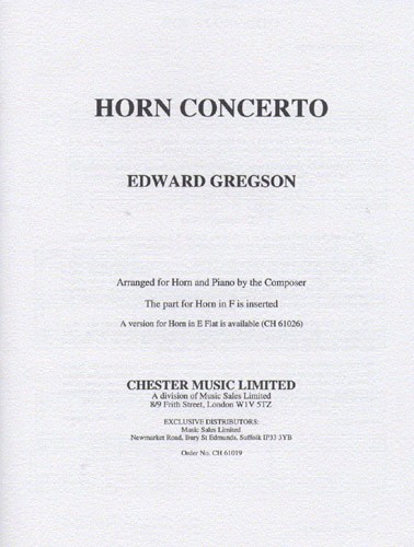 Edward Gregson: Horn Concerto