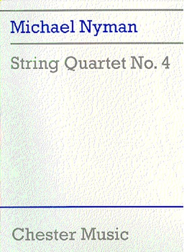 Michael Nyman: String Quartet No. 4 (Score)