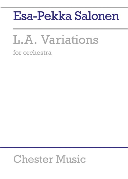 Esa-Pekka Salonen: L.A. Variations