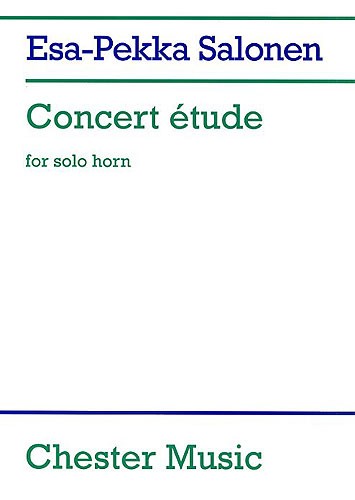 Esa-Pekka Salonen: Concert Etude For Solo Horn (Score)
