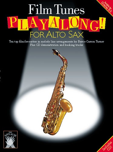 Applause: Film Tunes Playalong For Alto Sax