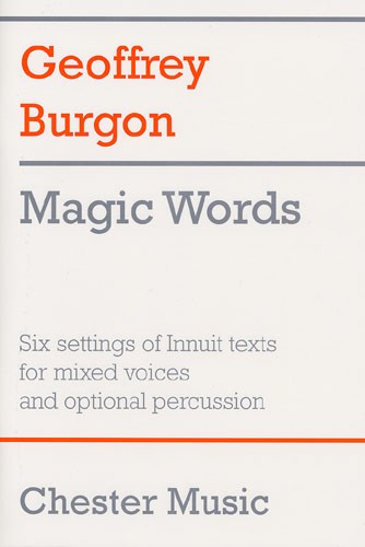 Geoffrey Burgon: Magic Words