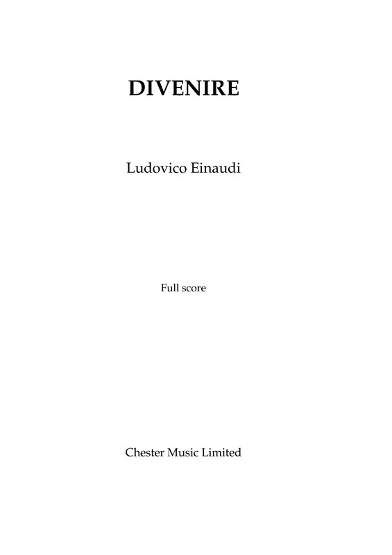 Ludovico Einaudi: Divenire