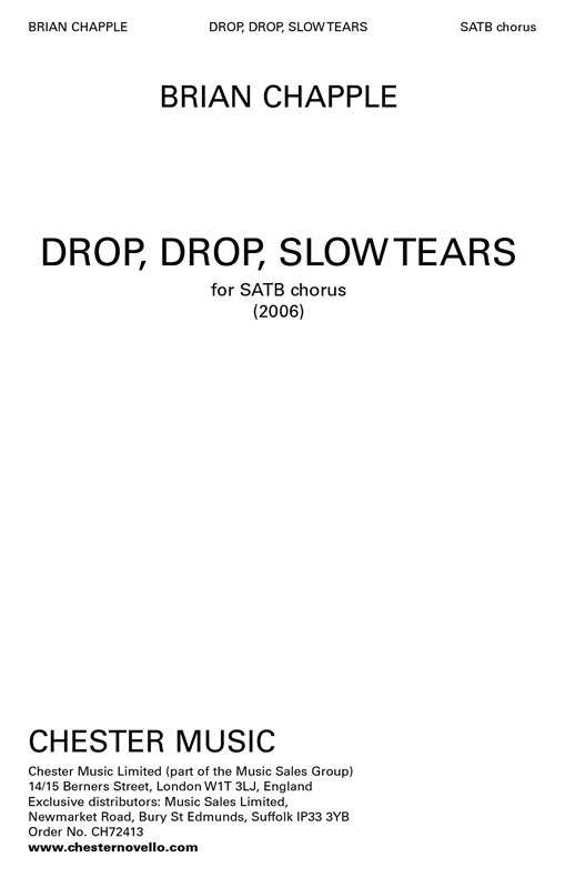 Brian Chapple: Drop, Drop, Slow Tears