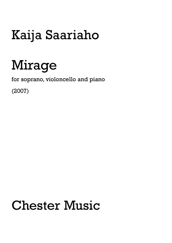 Kaija Saariaho: Mirage